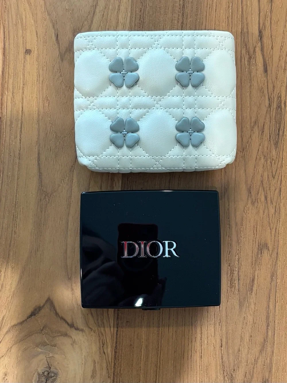 Dior 5-Color 365 Charmed Eyeshadow Palette with clover case